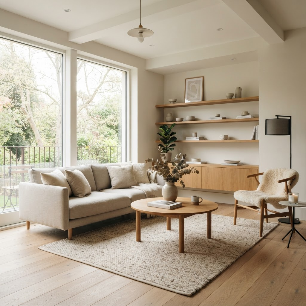 Minimalist living room